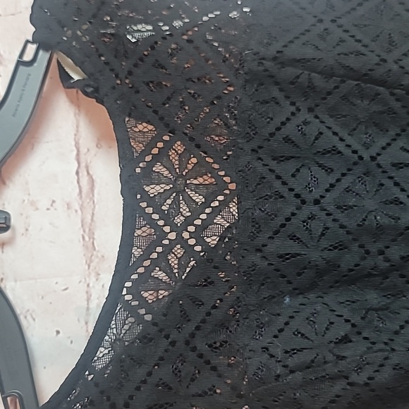 Monteau black mini dress medium new with tags nwt - Picture 3 of 6